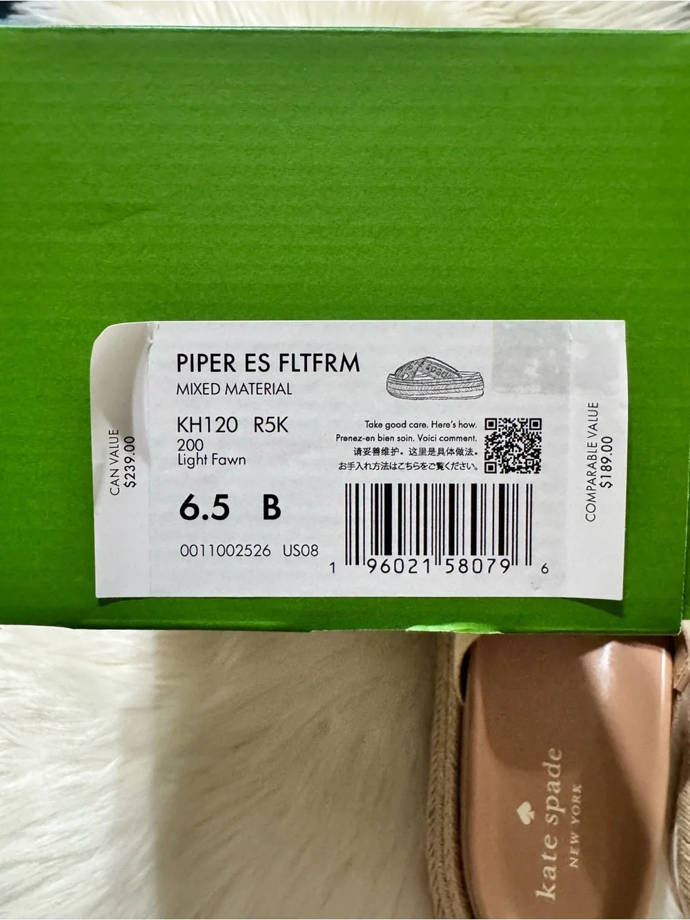 Kate Spade || Piper Flatform Espadrille